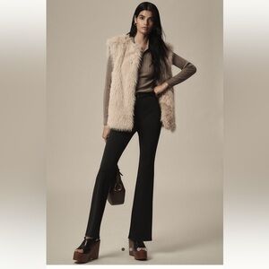 Anthropologie Espresso Slim Riding Trousers Work Casual Dress Pants L EUC